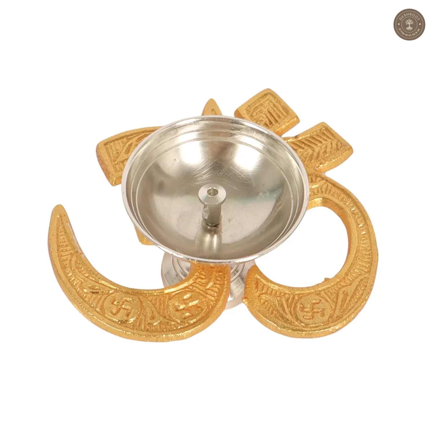 Aluminium Om Diya