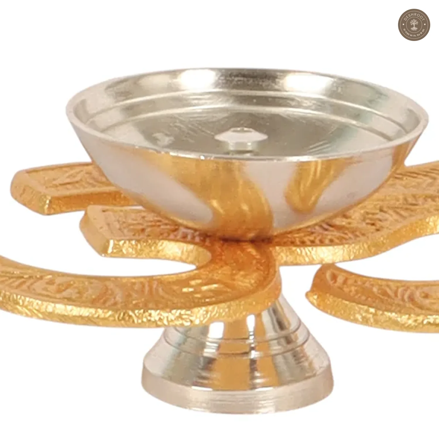 Aluminium Om Diya
