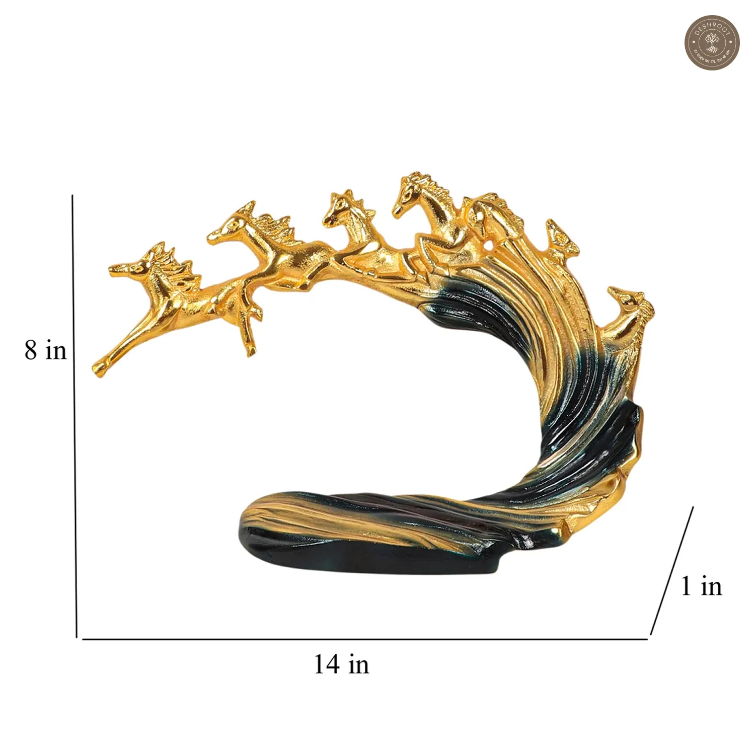 Seven Running Horses Table Decor
