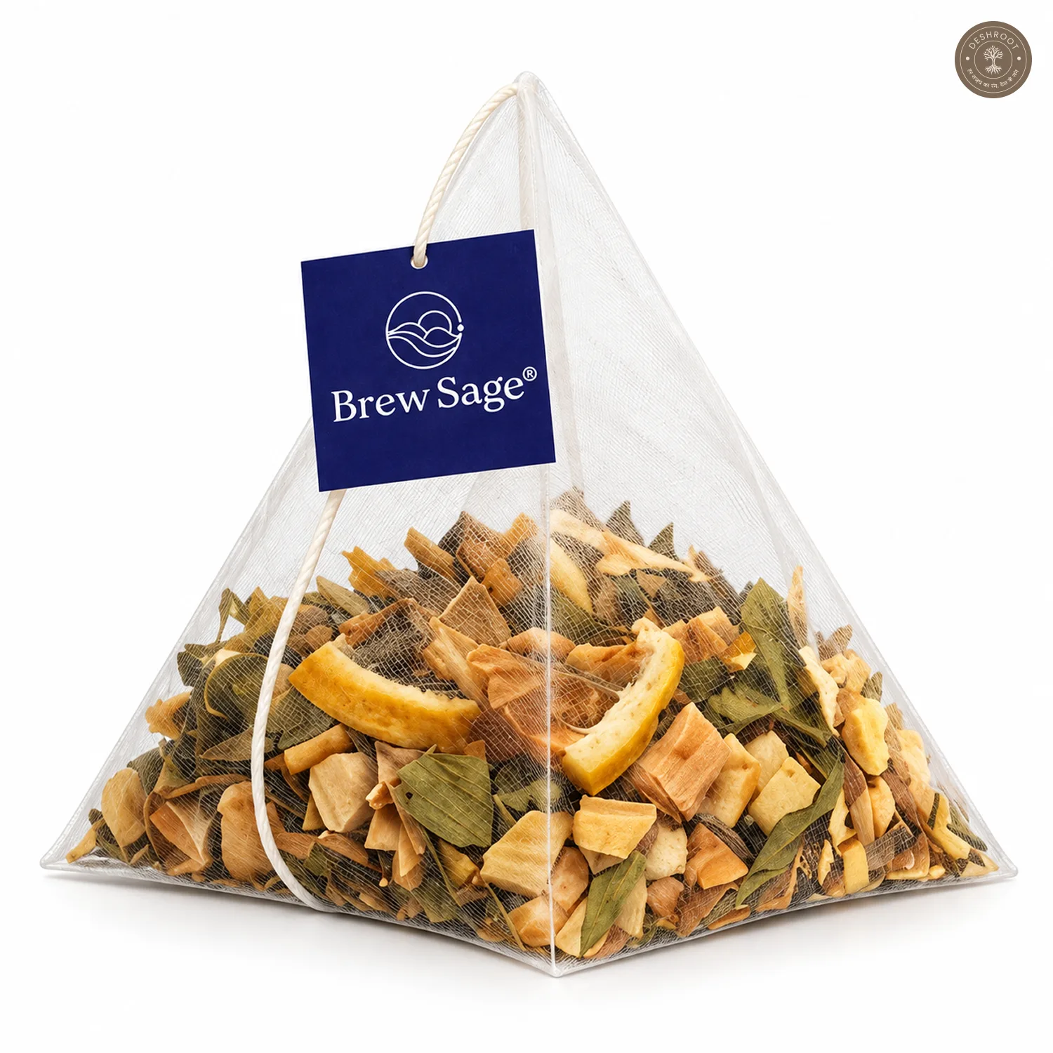 Morning Lift Lemon Ginger Tulsi Herbal Tea Bags