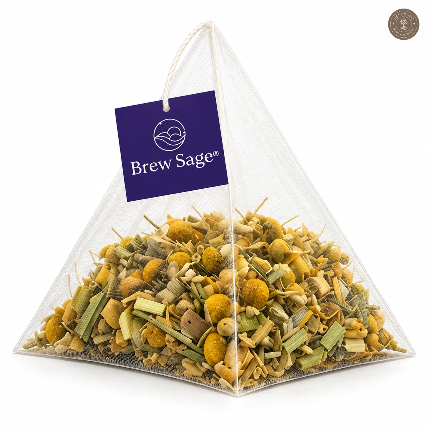 Night Unwind Chamomile Lemongrass Herbal Tea Bags