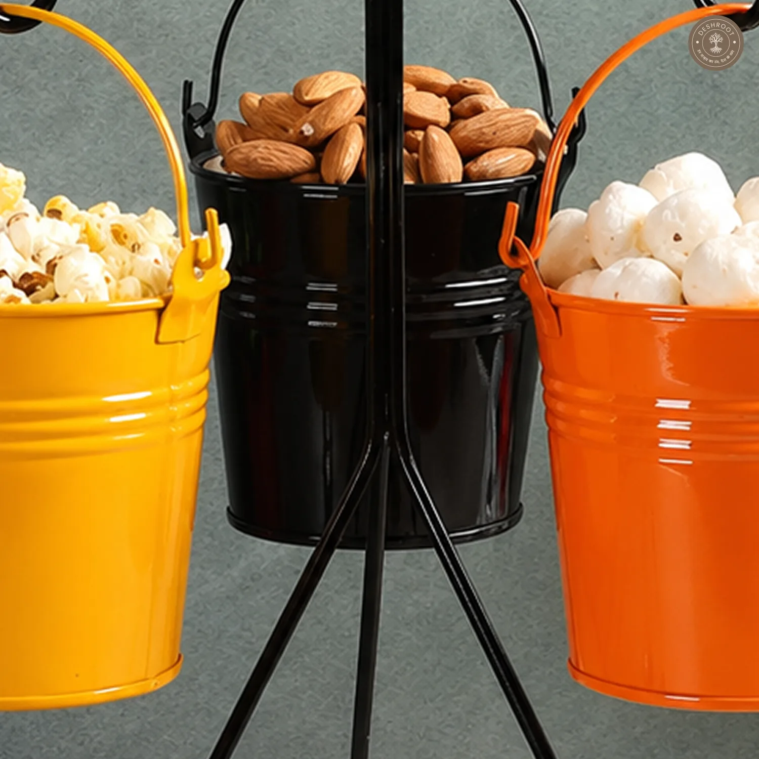 Hanging Bucket Platter Set of 3