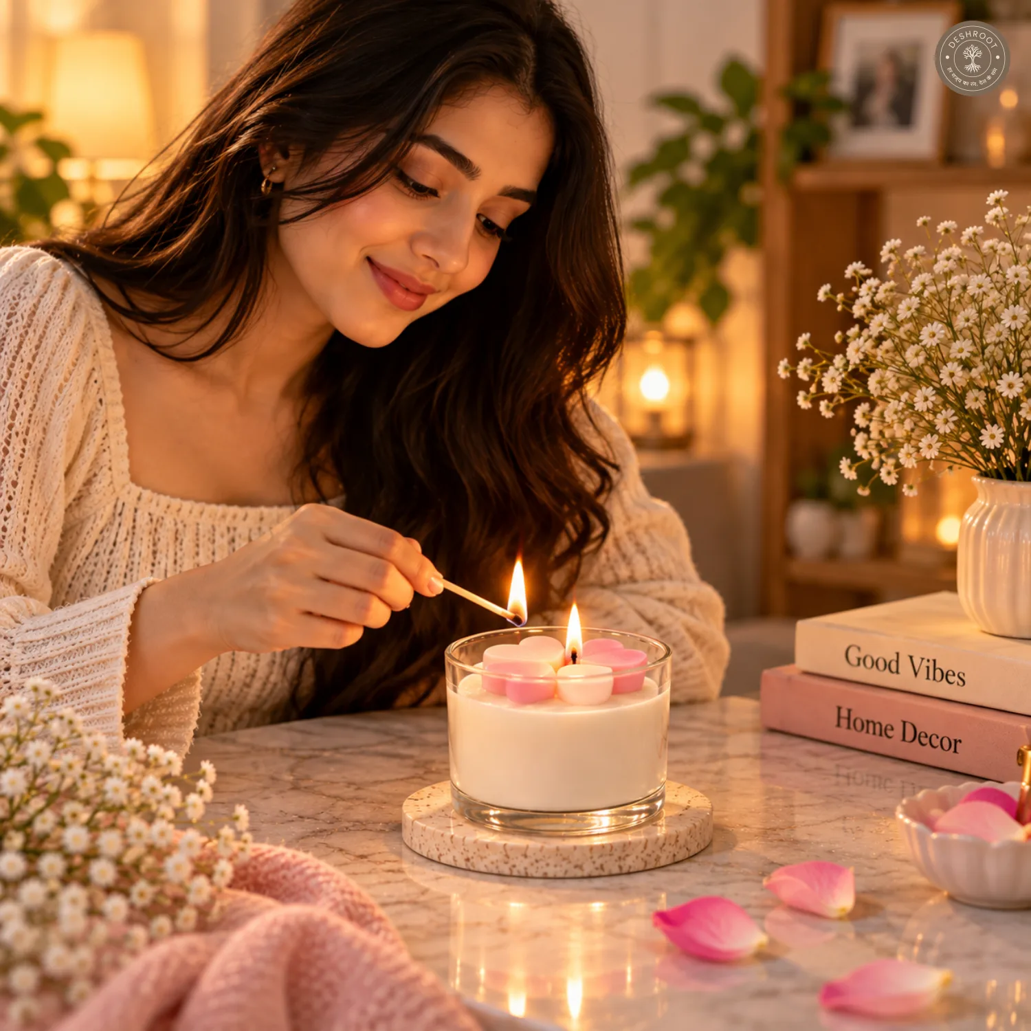 Eternal Bloom Floral Scented Candle