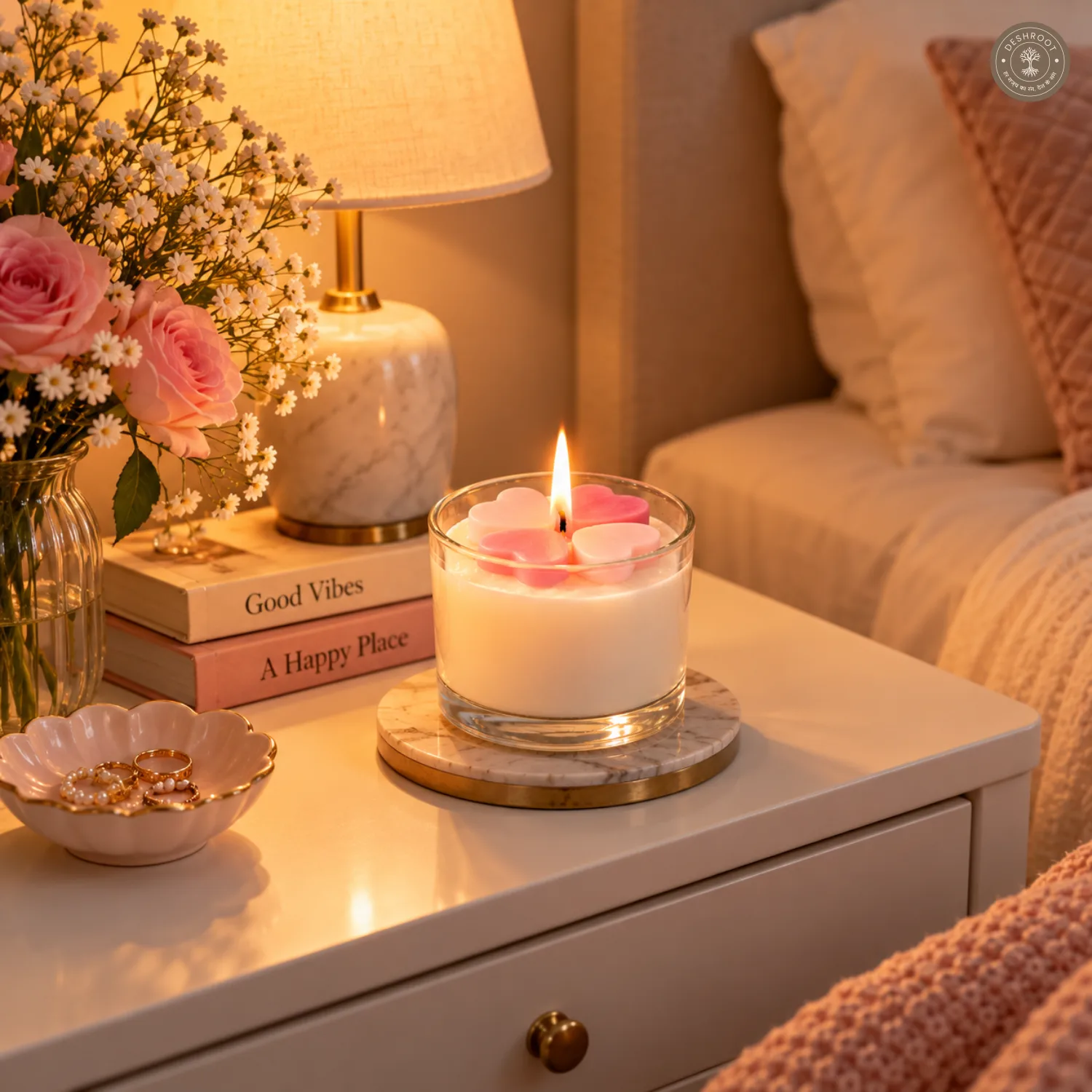 Eternal Bloom Floral Scented Candle