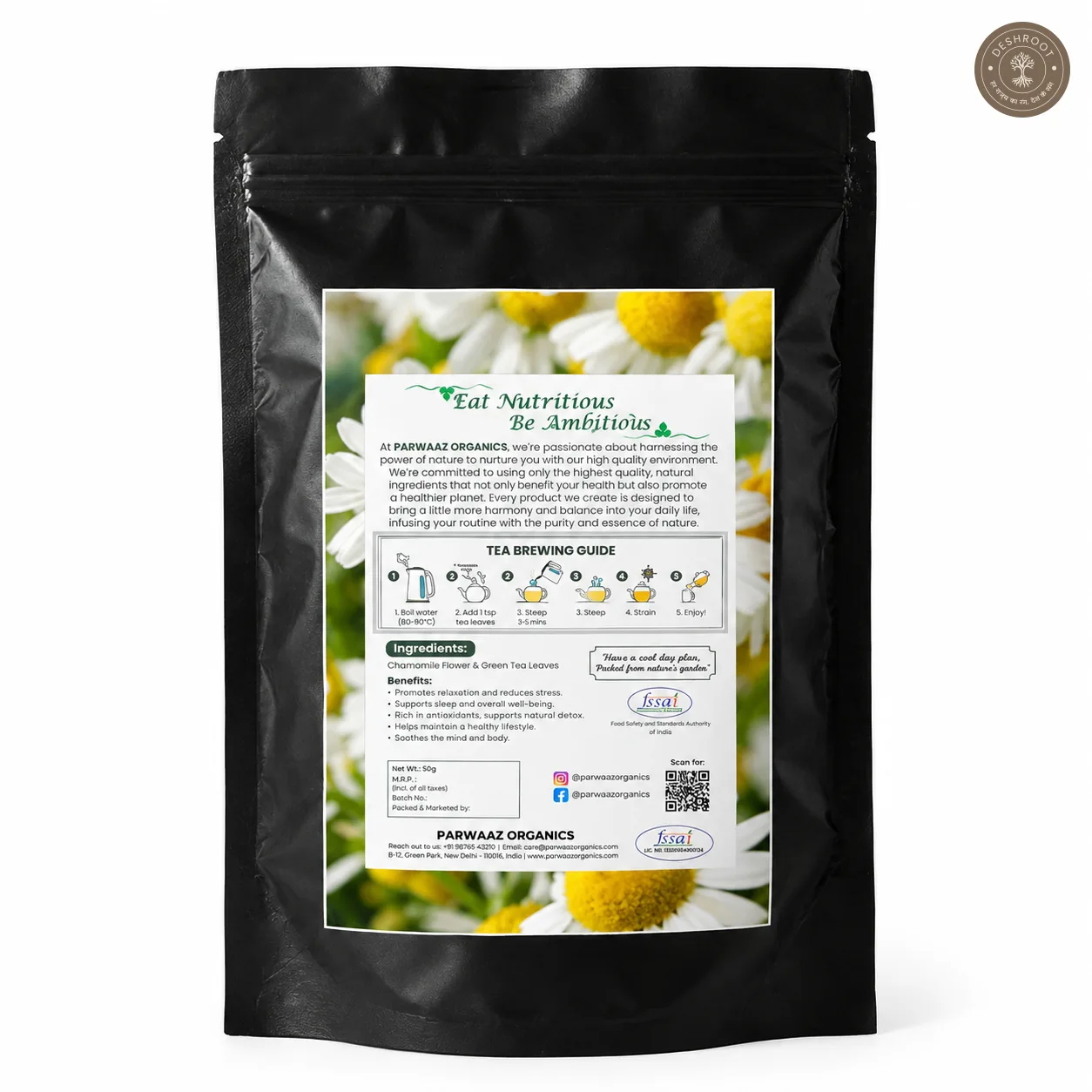 Chamomile Green Tea