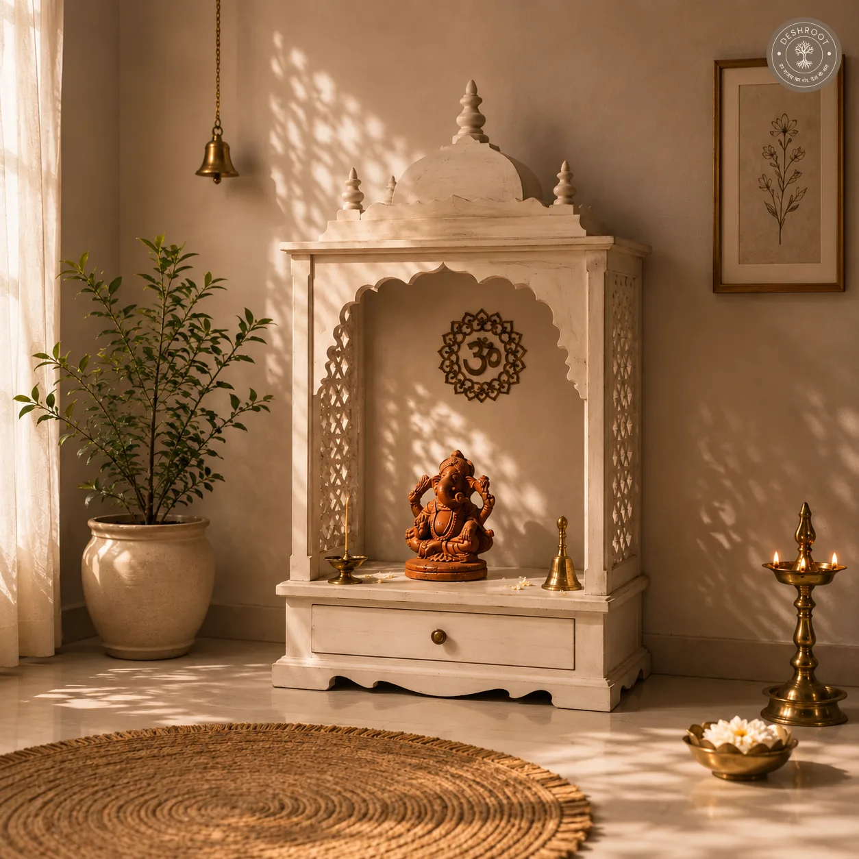 Rajasthani Handcrafted Ganesha Terracotta Idols