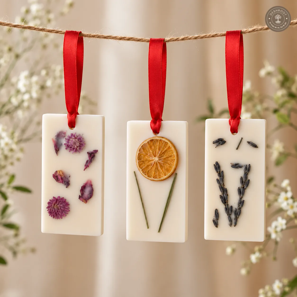 Ivory Sunlit Citrus Garden Wax Tablet Sachet