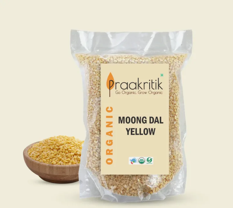 Organic Moong Daal Yellow