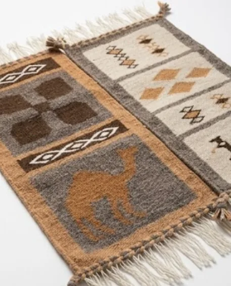 Handwoven Desert Heritage Accent Rug Set