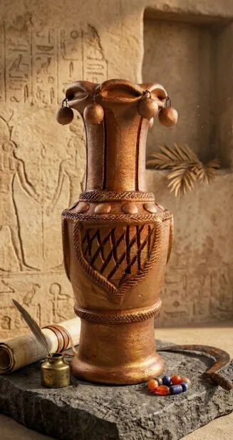 Handcrafted Terracotta Decorative Vase