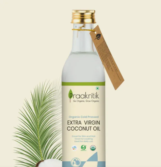 Organic Cold Pressed Extra Virgin Raw Coconut Oil