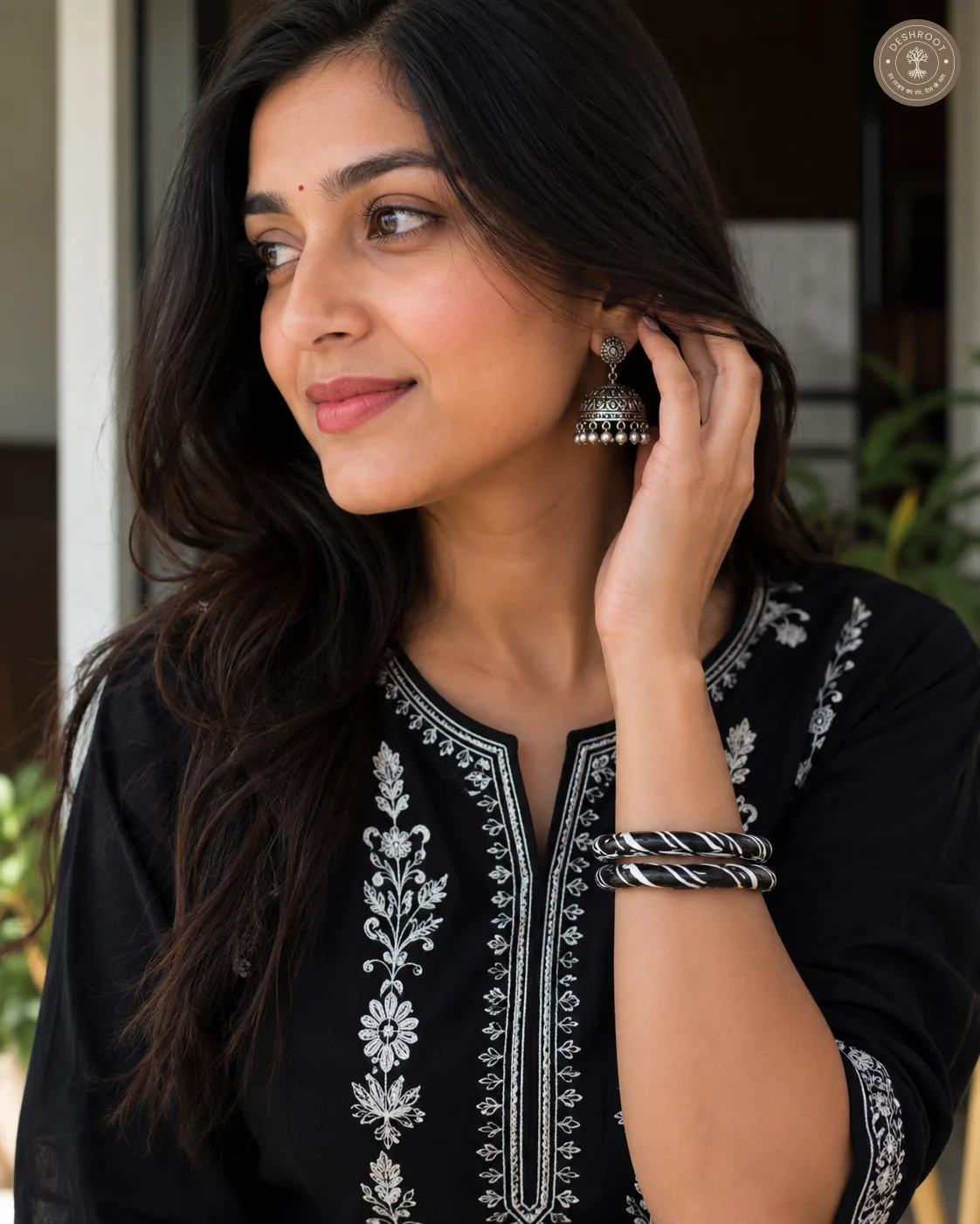 Handcrafted Wooden Bangles Set