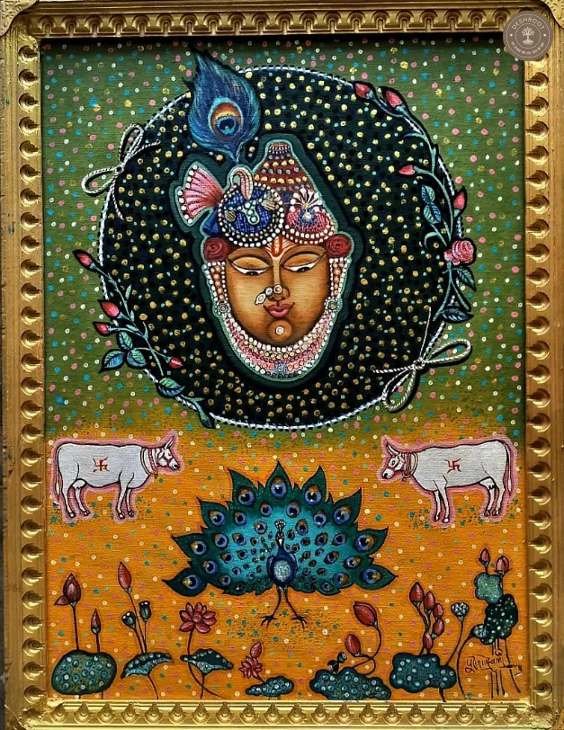 Handmade Shrinathji Pichwai Painting