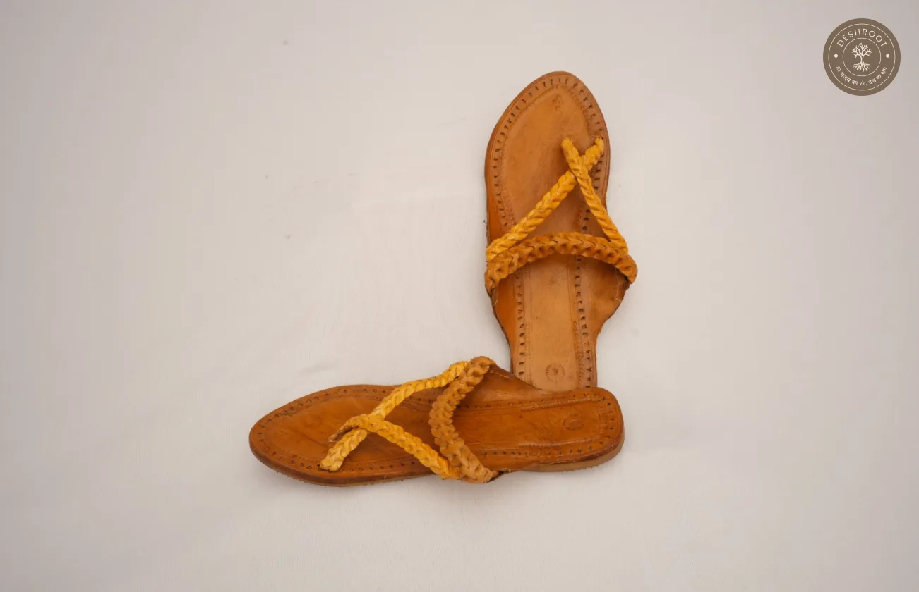 Original Kolhapuri Ladies Leather Chappal