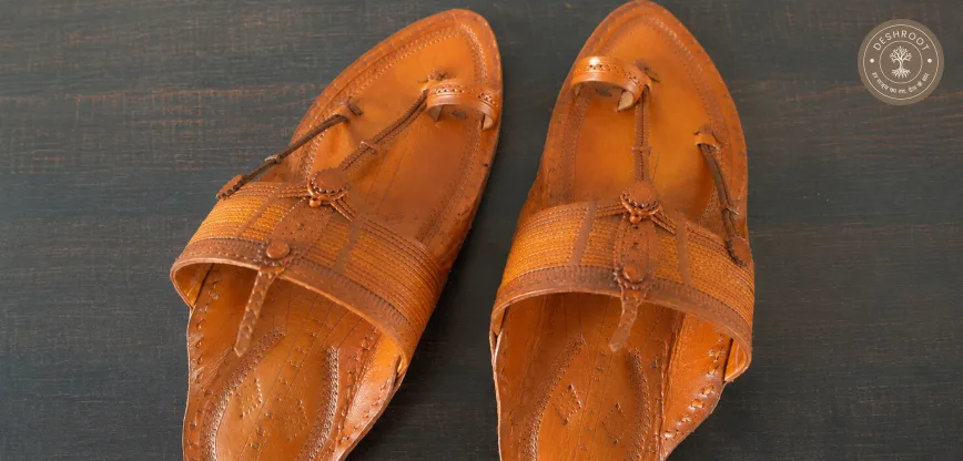 Original Kolhapuri Leather Chappal for Men