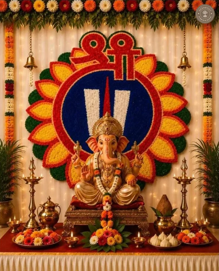 Ganesh Backdrop