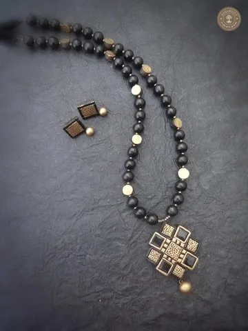 Ananya Terracotta Necklace | Handcrafted Tamil Nadu Terracotta Jewellery