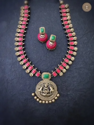 Maari Terracotta Necklace | Handcrafted Tamil Nadu Terracotta Jewellery
