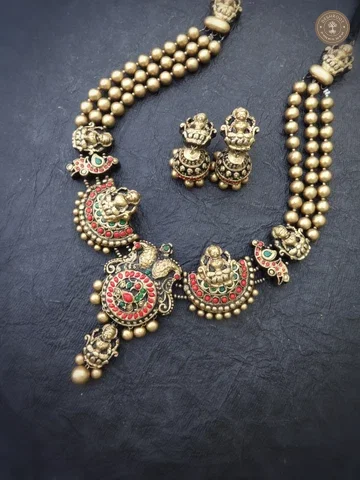 Kritika Terracotta Necklace | Handcrafted Tamil Nadu Terracotta Jewellery