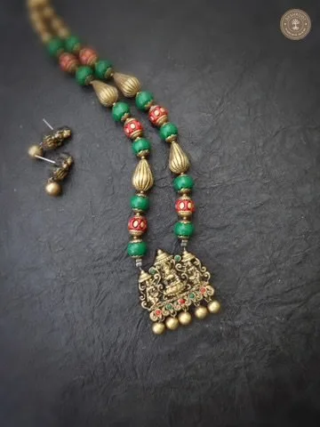 Sathya Terracotta Necklace | Handcrafted Tamil Nadu Terracotta Jewellery