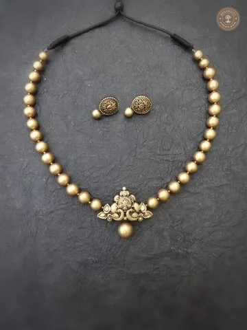 Anu Terracotta Necklace | Handcrafted Tamil Nadu Terracotta Jewellery