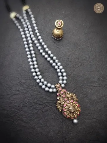 Oviyam Terracotta Necklace | Handcrafted Tamil Nadu Terracotta Jewellery