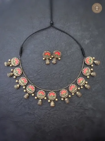 Nila Terracotta Necklace | Handcrafted Tamil Nadu Terracotta Jewellery