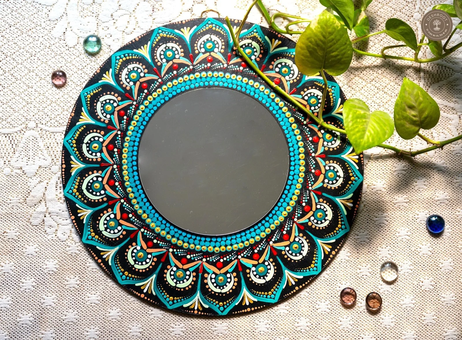 Abhilasha Mirror Mandala 12 inch