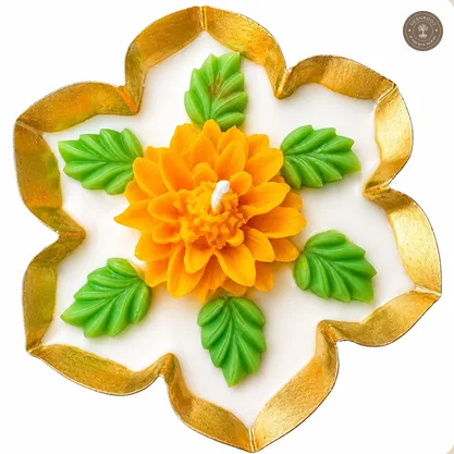 Hill Pour Orange Bloom Urli Lemongrass Soy Wax Candle
