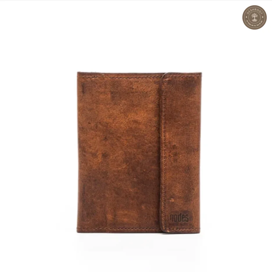 Wanderlust - Leather Passport folio
