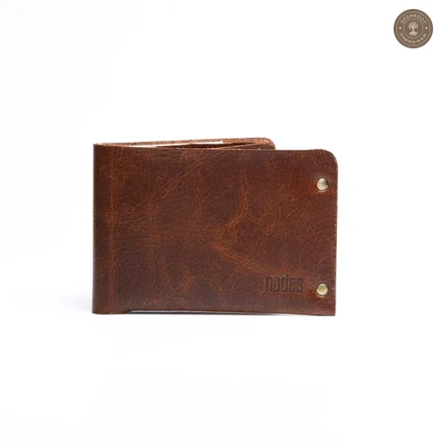 Nothing Bi Fold Wallet Caramel Brown