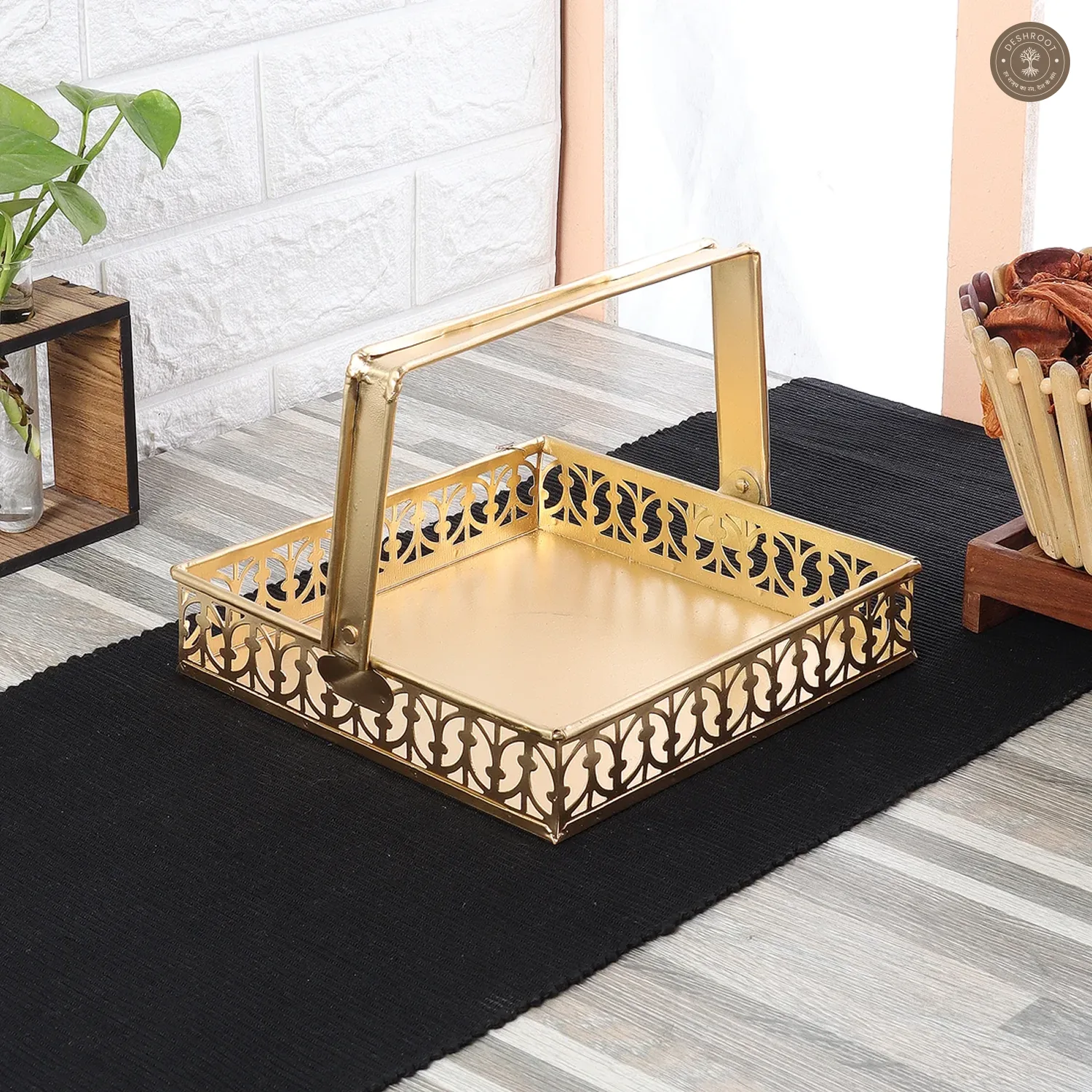 Square Gift Basket