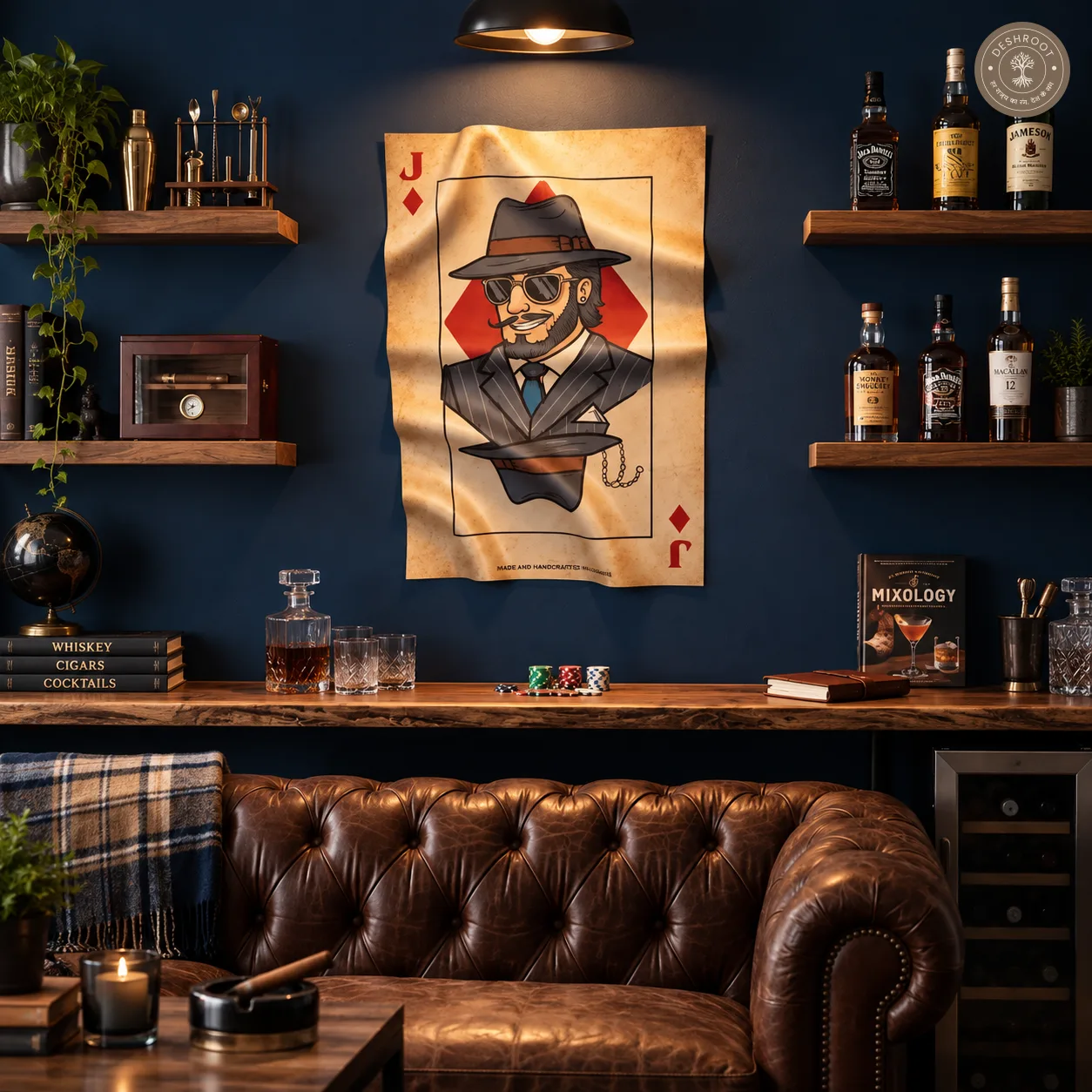 The Jack - Vintage Playing Card Wall Art | Bold Statement Décor for Home, Bar & Office