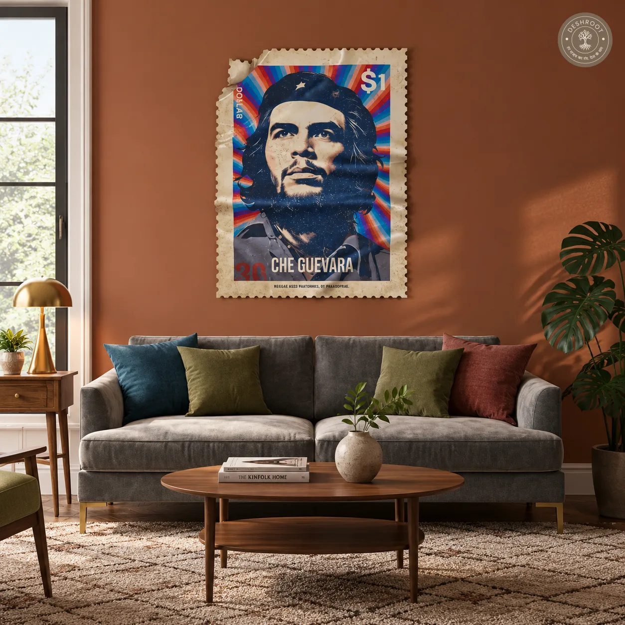 The Revolutionary - Che Guevara Stamp Wall Art | Iconic Cultural Décor