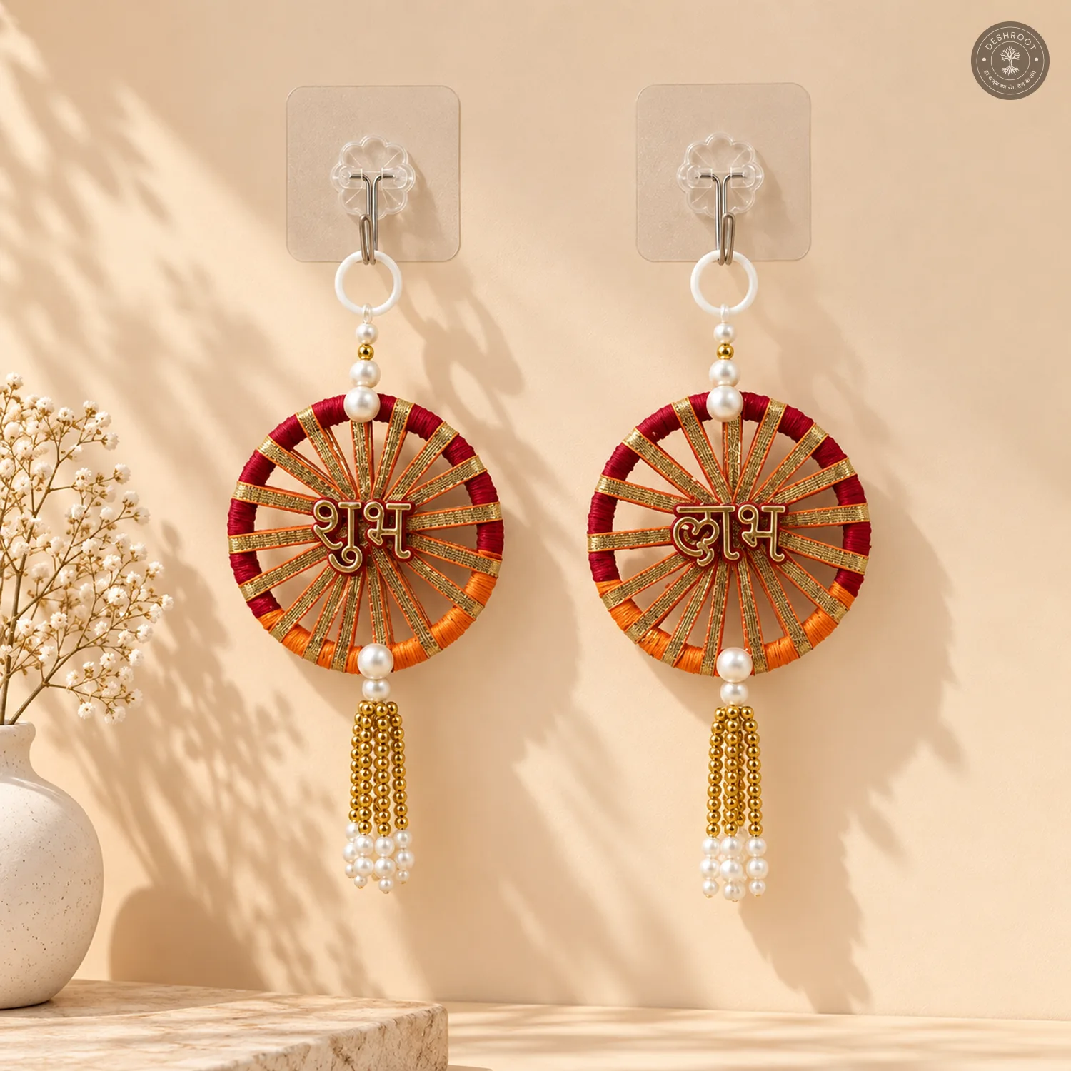 Traditional Shubh Labh Wall Hanging