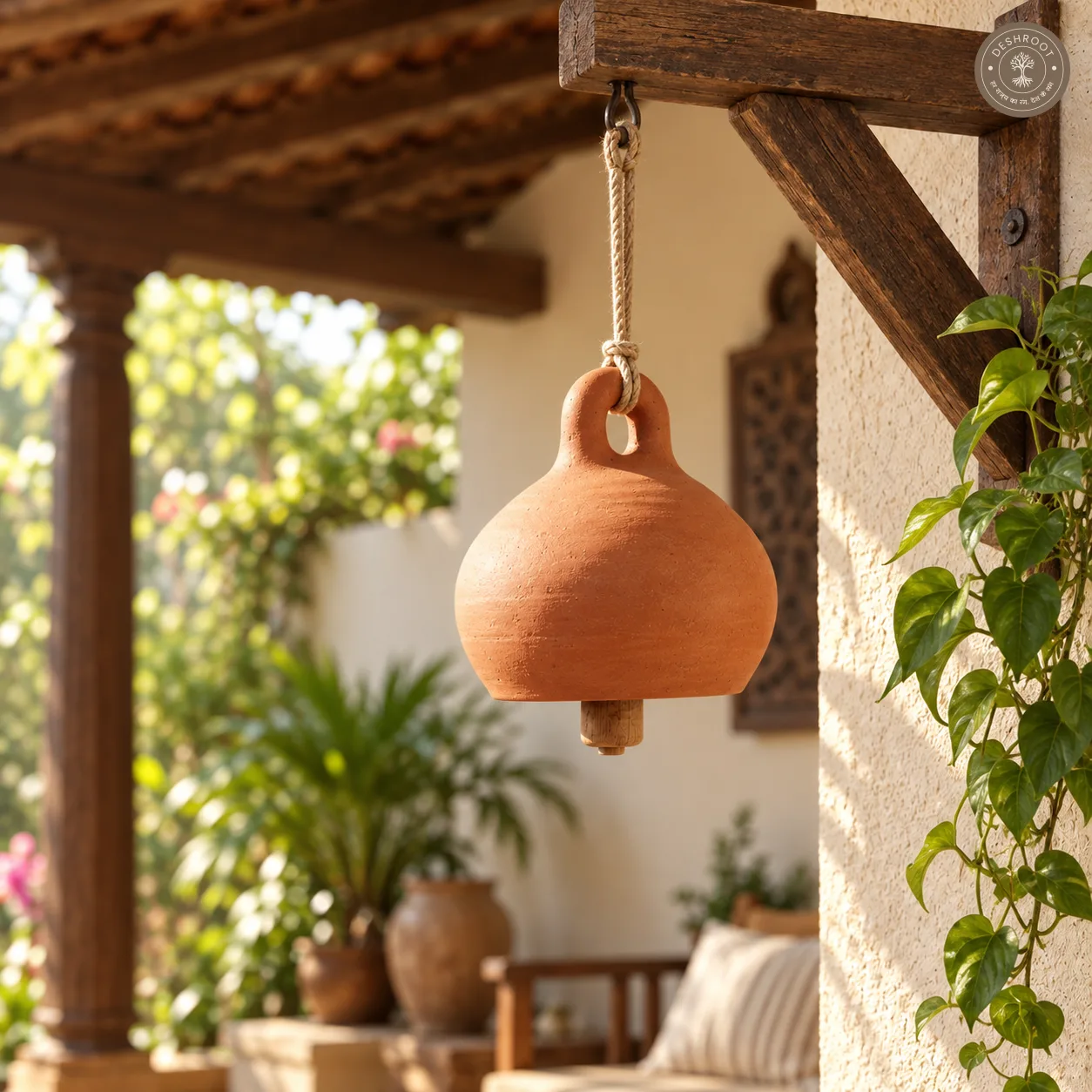 Terracotta Round Bell