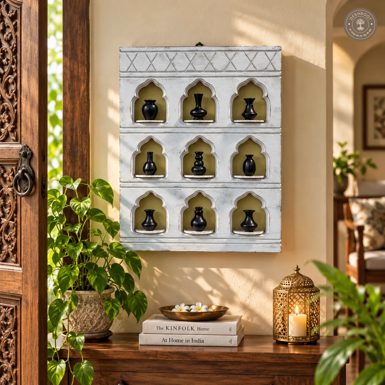 Nav Bari Frame with Micro Pots