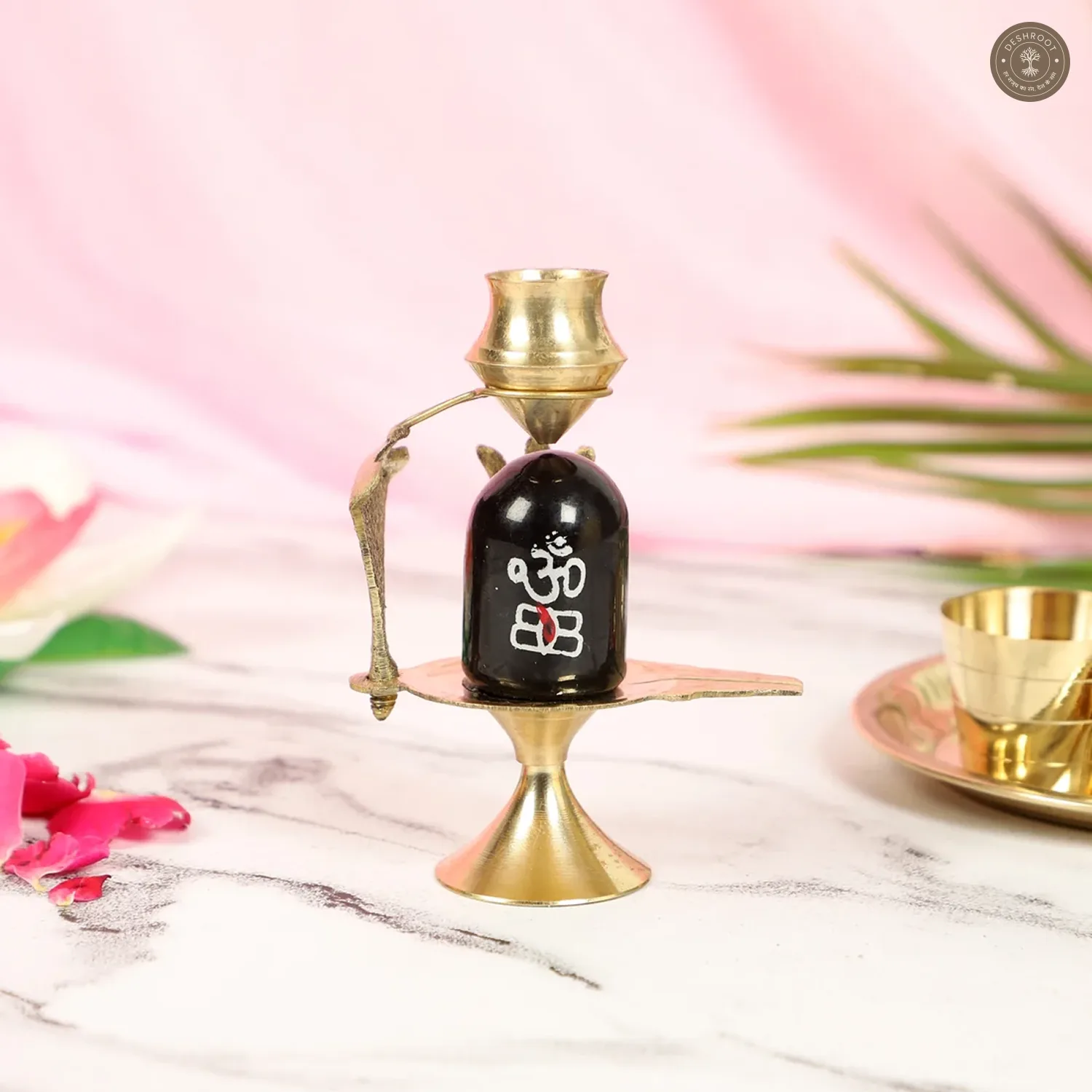 Brass Small Shivling