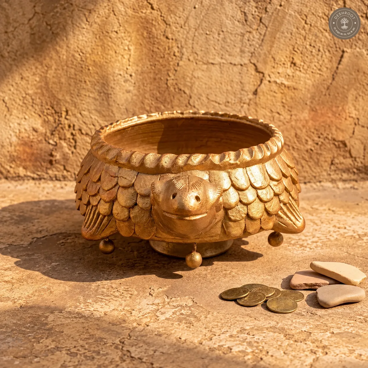 Handcrafted Terracotta Turtle Planter Pot